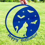 Halloween Cat Moon