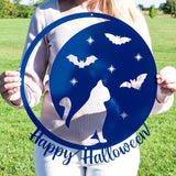 Halloween Cat Moon