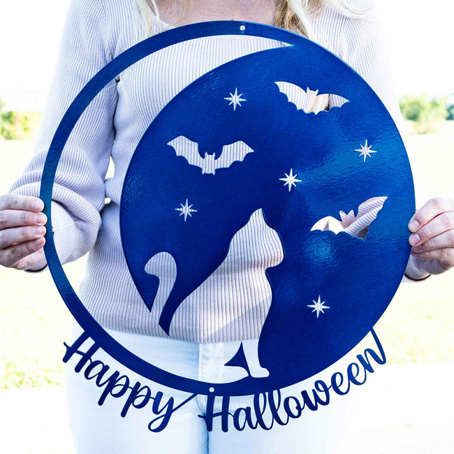 Halloween Cat Moon