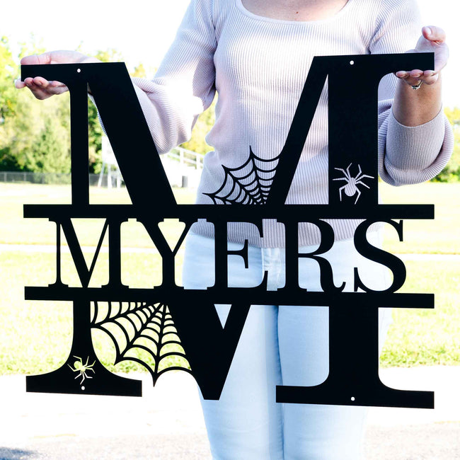 Halloween Split Monogram