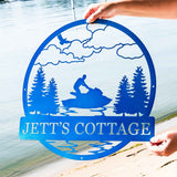 Jet Ski Outdoor Monogram