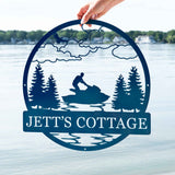 Jet Ski Outdoor Monogram