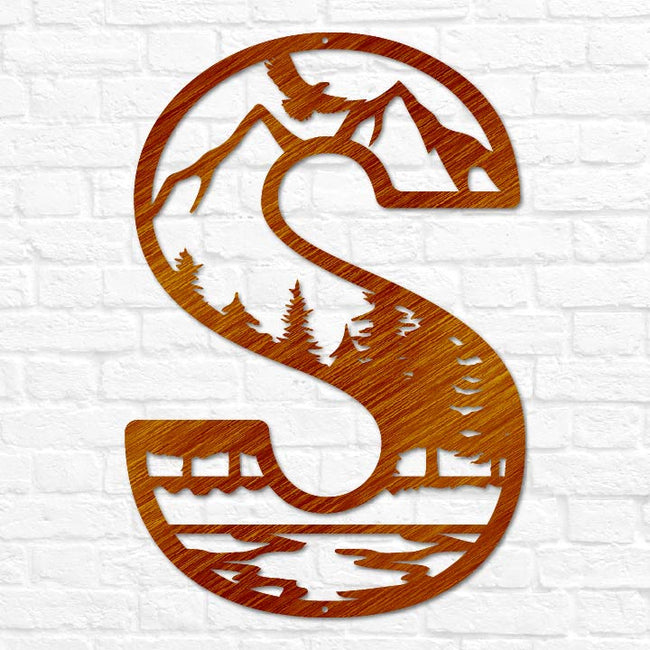 Outdoor Letter Monogram