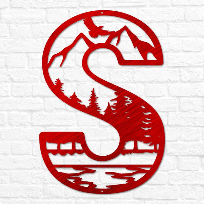 Outdoor Letter Monogram