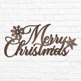 Merry Christmas / Happy Holidays Metal Sign