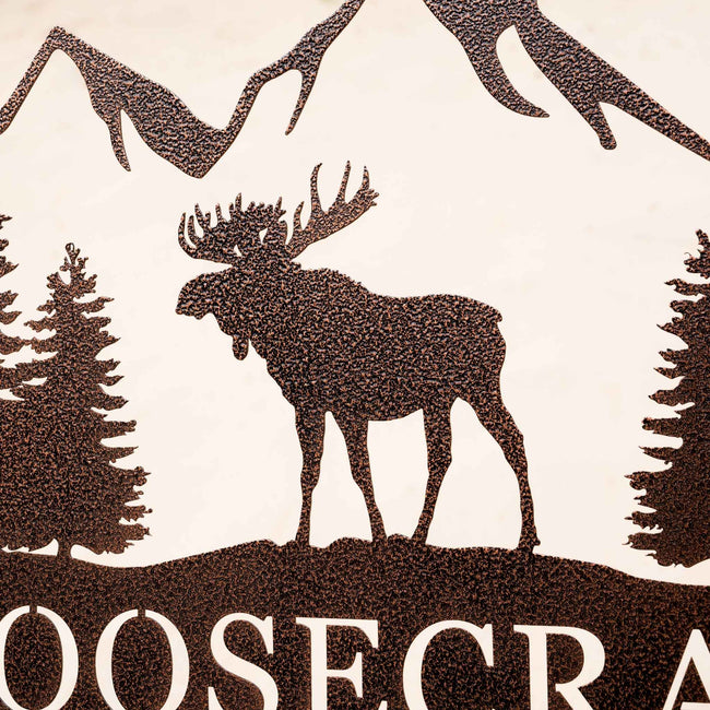 Moose Outdoor Monogram