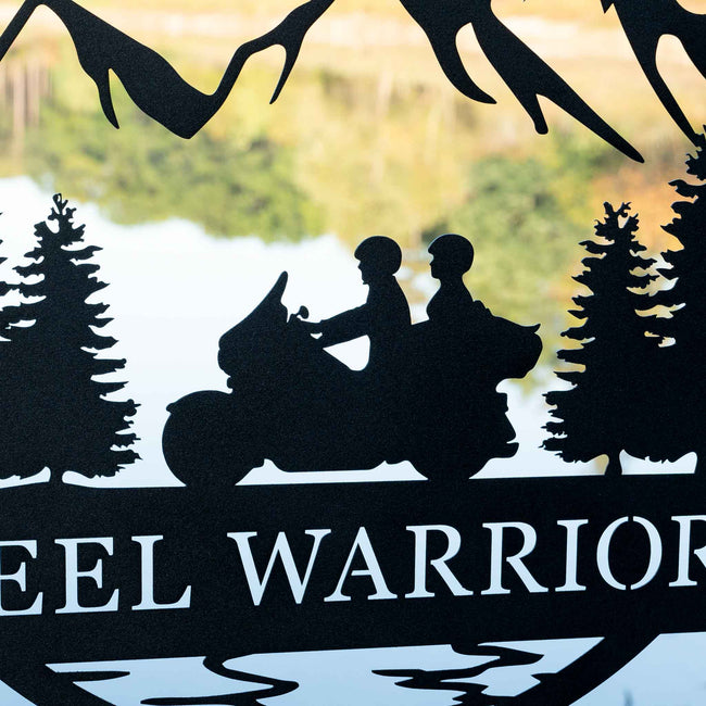 Motorcyle Tour Bike Outdoor Monogram