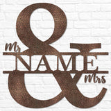 Mr & Mrs Monogram