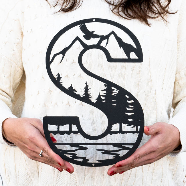 Outdoor Letter Monogram