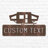 Pop Up Camper Monogram