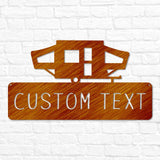 Pop Up Camper Monogram