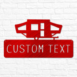 Pop Up Camper Monogram