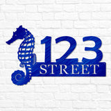 Coastal Address Sign