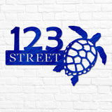 Coastal Address Sign