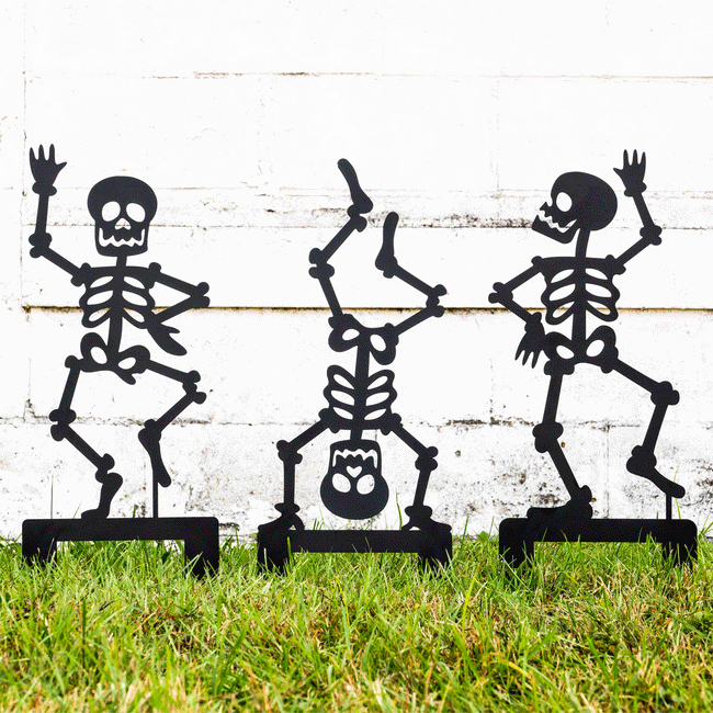 Halloween Skeleton Yard Stakes
