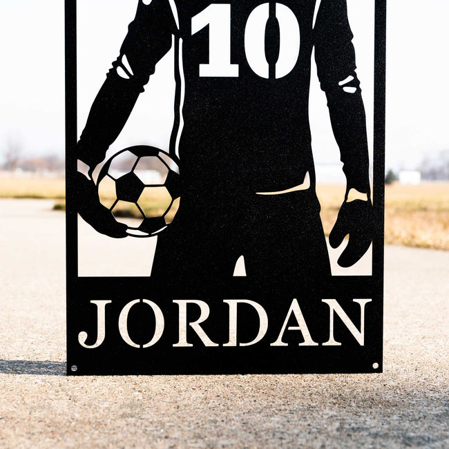 Soccer Athlete Monogram