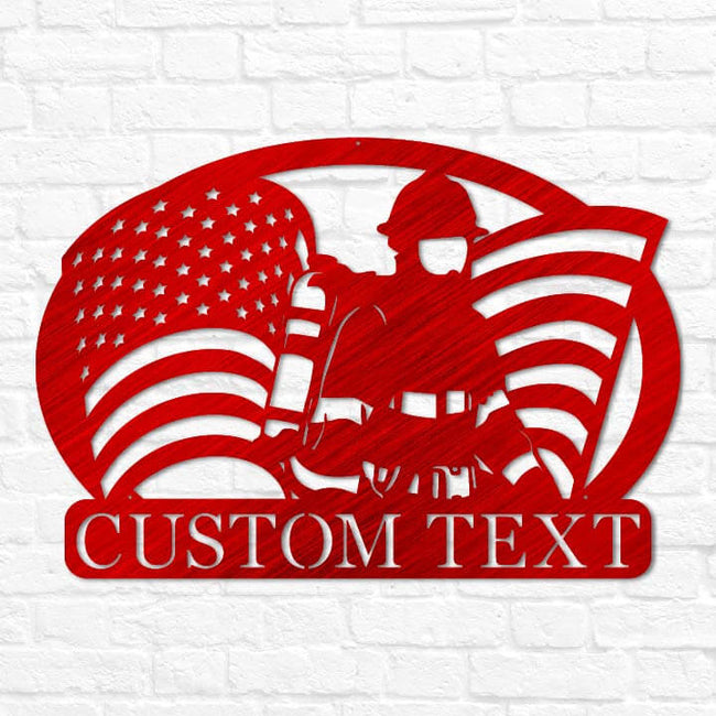 Firefighter Monogram