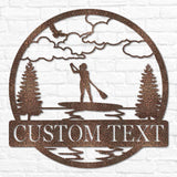 Paddle Board Outdoor Monogram