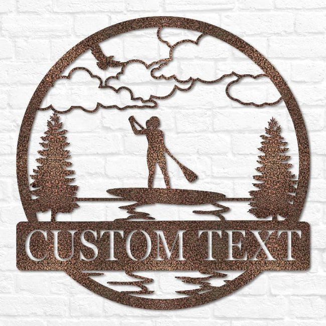 Paddle Board Outdoor Monogram