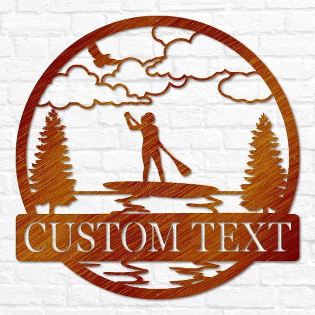 Paddle Board Outdoor Monogram