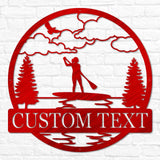 Paddle Board Outdoor Monogram