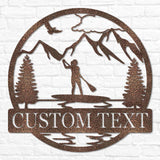 Paddle Board Outdoor Monogram