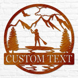 Paddle Board Outdoor Monogram