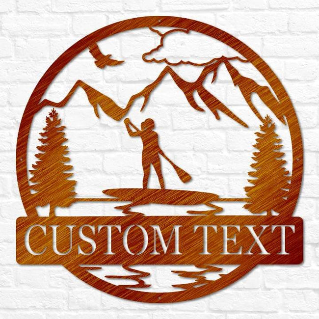 Paddle Board Outdoor Monogram