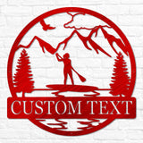 Paddle Board Outdoor Monogram