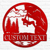 Rock Climbing Outdoor Monogram