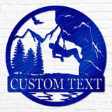 Rock Climbing Outdoor Monogram