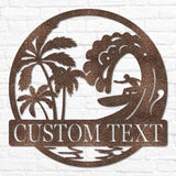 Surfer Outdoor Monogram