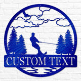 Water Skiing Outdoor Monogram