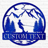 Water Skiing Outdoor Monogram