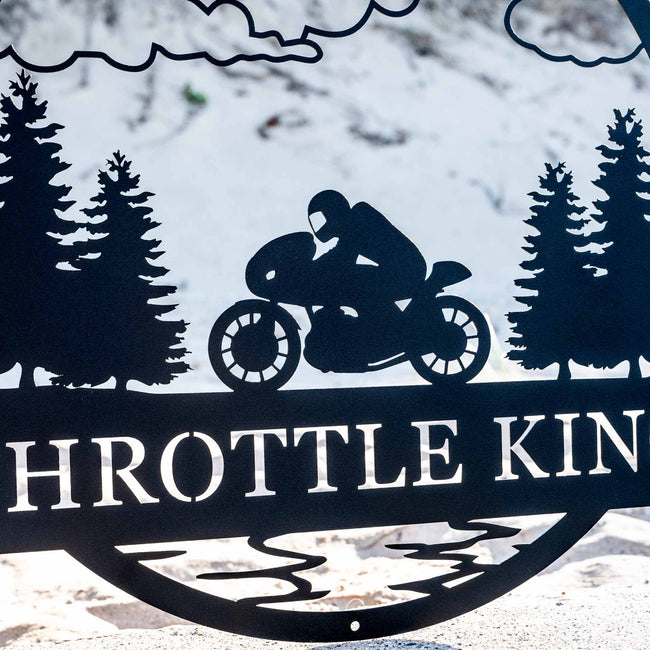 Sportbike Motorcyle Outdoor Monogram