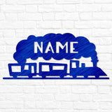 Train Name Sign