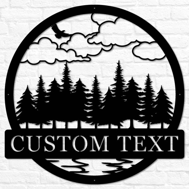 Tree Outdoor Monogram