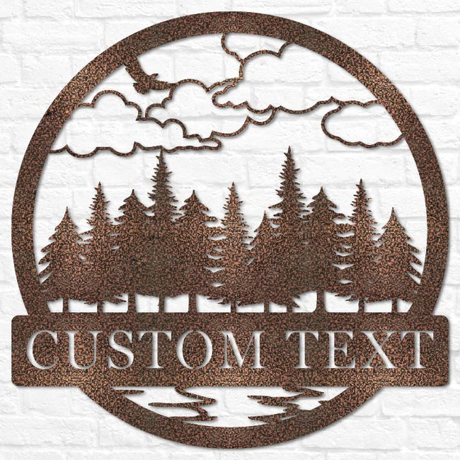 Tree Outdoor Monogram