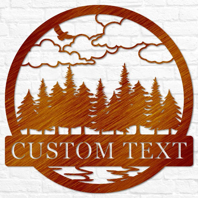 Tree Outdoor Monogram