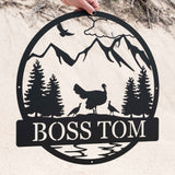 Turkey Outdoor Monogram