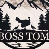 Turkey Outdoor Monogram