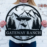 UFO Outdoor Monogram