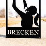 Volleyball Athlete Monogram