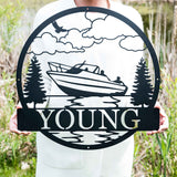 Boat Outdoor Monogram