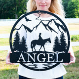 Horse Equestrian Outdoor Monogram