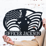 Police Officer Monogram