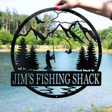 Fisherman Outdoor Monogram