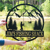 Fisherman Outdoor Monogram