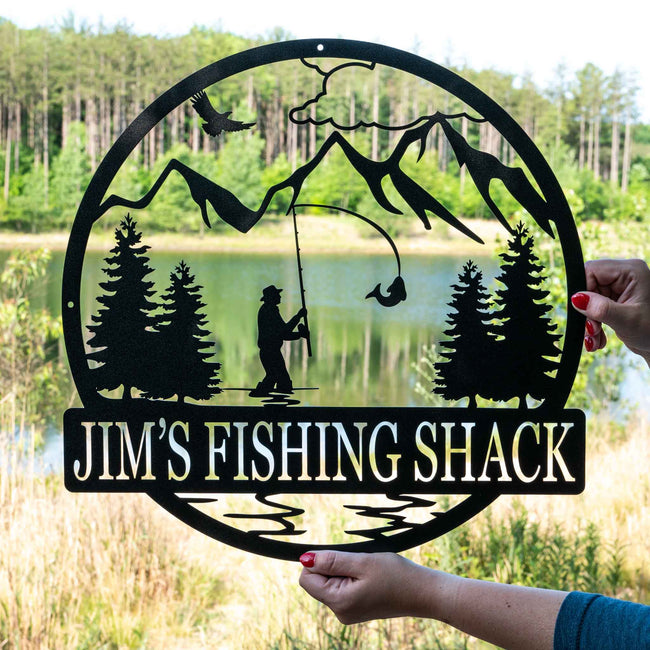 Fisherman Outdoor Monogram