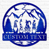 Gnomes Outdoor Monogram